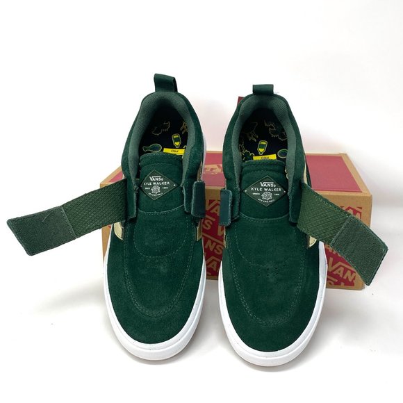 🍃Sale🍃 VANS Kyle Pro 2 Snake Junt Forest Gold Suede Women's Size VN0A4UW30WC - Picture 5 of 11